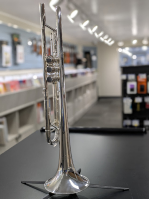 C-1S CALICCHIO LIGHTWEIGHT TRUMPET S/P ML BORE 2